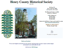 Tablet Screenshot of history.henrycountyky.com